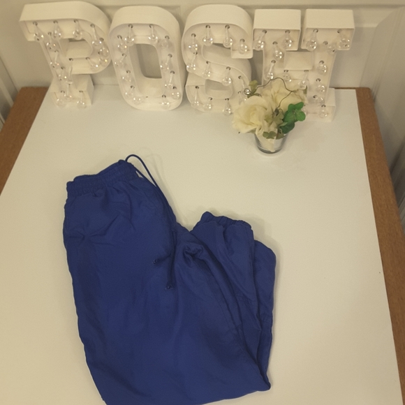 Nike Other - 3/$15 Nike blue jogging track pants 6-8 drawstring